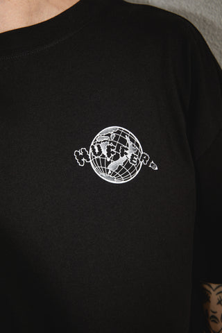 BLOCK TEE 220/FLIGHT PLAN BLACK