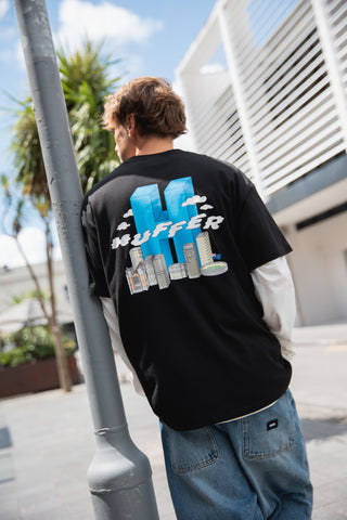 BLOCK TEE 220/THE CAPITAL BLACK