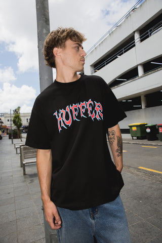 BLOCK TEE 220/MEGA BLACK
