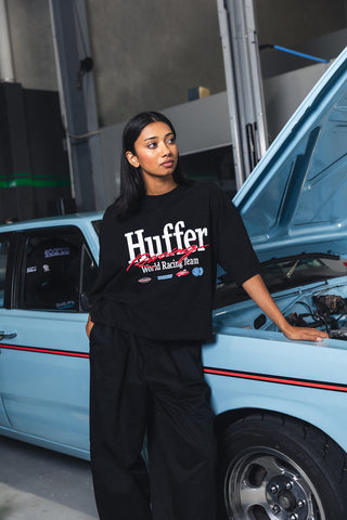 BOXY TEE 220/PITT BLACK