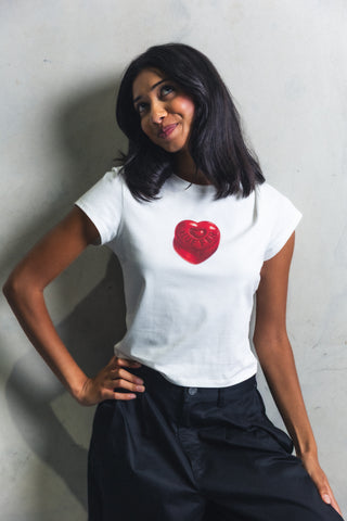 MINI TEE 185/SHORT N SWEET CHALK