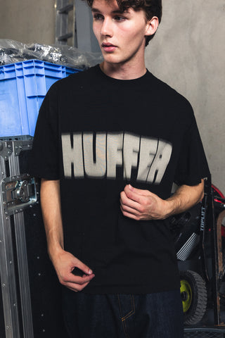 BOX TEE 220/BLURRED WASHED BLK