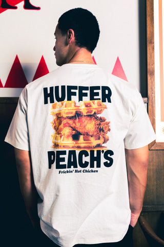 BLOCK TEE 220/WAFFLING CHALK