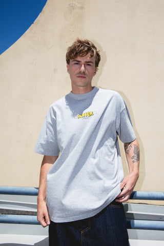 BLOCK TEE 220/ANIMATE GREY MARLE