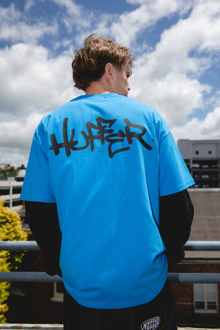 BLOCK TEE 220/STANCE SPRINT BLUE