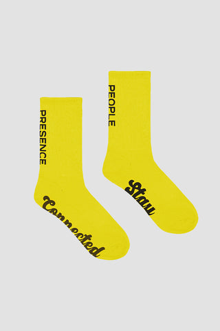 PEOPLE PRESENCE SOCK YELLOW