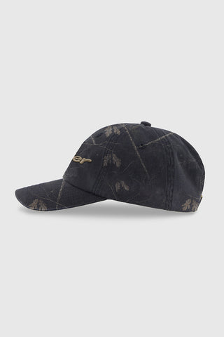 NIGHT CAMO 6 PANEL CAP BLACK