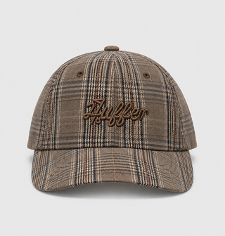 PLAID PAR 97 CAP BROWN