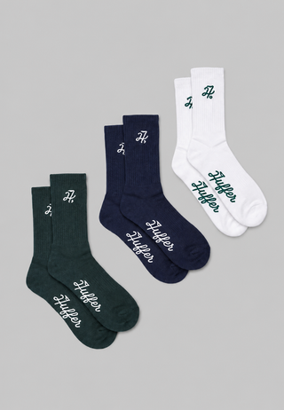 HFR RIB SOCK 3 PACK/PAR 97 MULTI