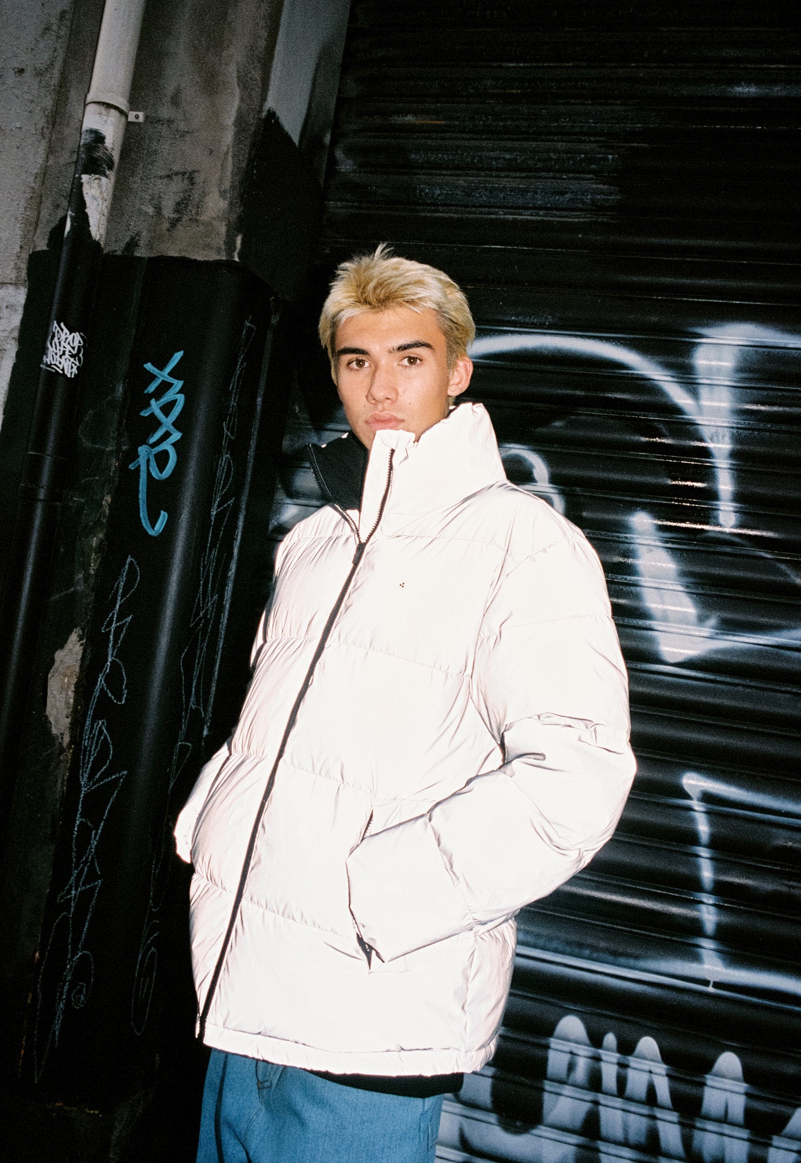 MENS BOX PUFFER JKT REFLECTIVE – Huffer