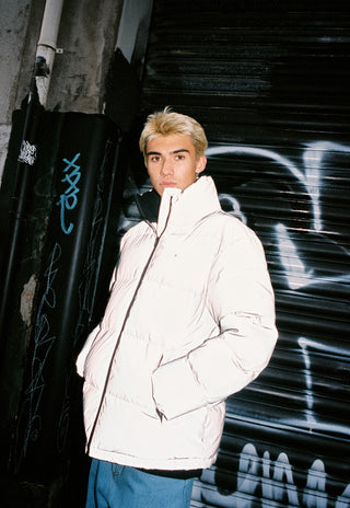 MENS BOX PUFFER JKT REFLECTIVE