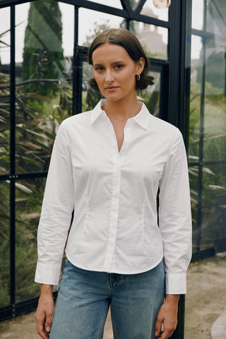 CLARISSE SHIRT WHITE