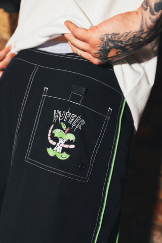 BOARD SHORT FIXED WAIST BLACK
