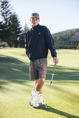MENS MATCH JACKET NAVY/WHITE