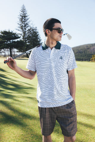 TECH PANEL CLASSIC POLO/PUPUKE WHITE