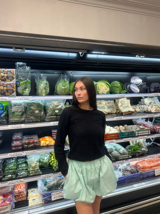 HAVANA BUBBLE SKIRT JELLY STRIPE