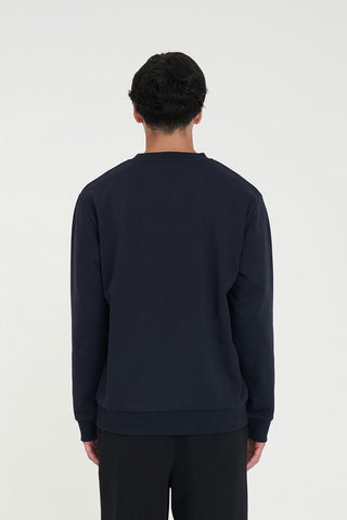 MENS COURT CREW/ASCEND NAVY/S