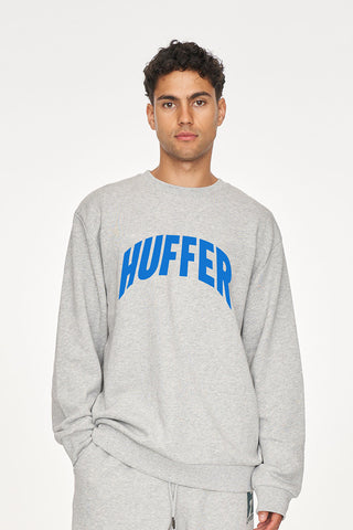 MENS COURT CREW/ASCEND GREY MARLE/B