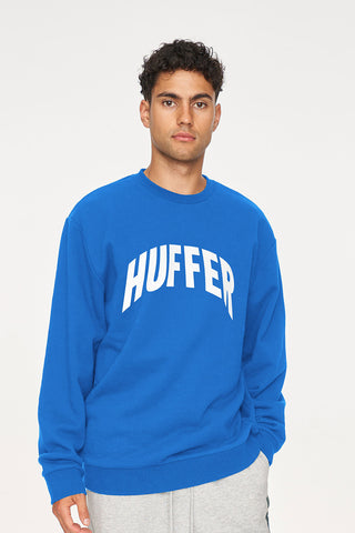 MENS COURT CREW/ASCEND ROYAL BLUE/W