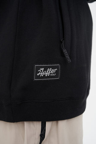 CLUB 1/4 ZIP FLEECE/BUGGIN BLACK