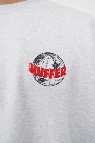 SUP CROP CREW 350/AIRHUFFER SILVER M