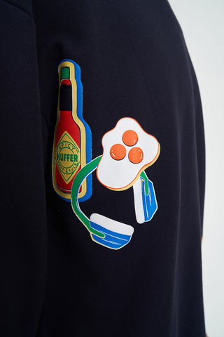 BLOCK CREW 350/HOT & SPICY NAVY