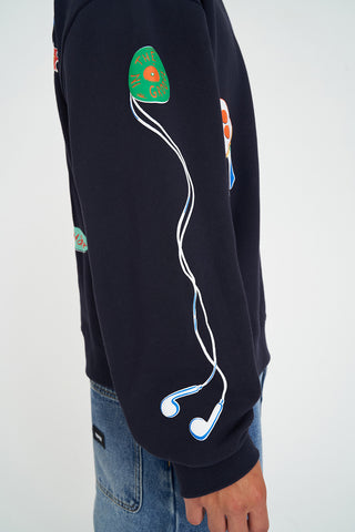 BLOCK CREW 350/HOT & SPICY NAVY