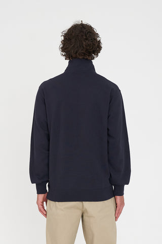 CLASSIC 1/4 ZIP JERSEY/3BALL NAVY