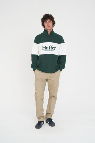 PANEL 1/4 ZIP JERSEY EMERALD