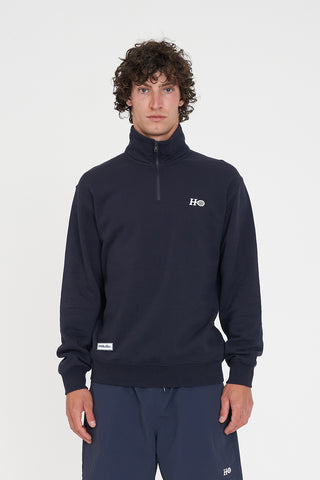 OFF COURT 1/4 ZIP NAVY