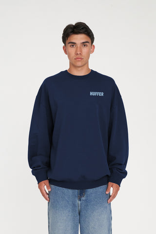 MENS WEEKEND CREW/GRIND NAVY