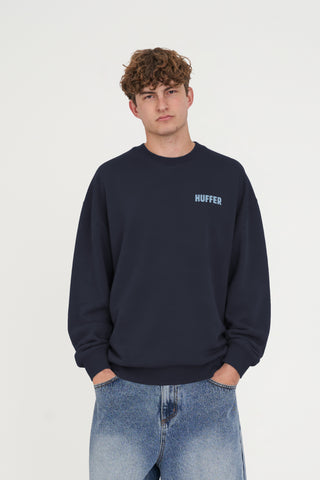 MENS WEEKEND CREW/GRIND NAVY