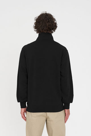CLASSIC 1/4 ZIP JERSEY/3BALL BLACK