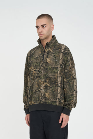 BLOCK 1/4 ZIP/WOODHILL WOODHILL CAMO