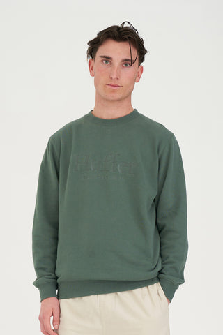 CLASSIC CREW/BASIS SAGE GREEN