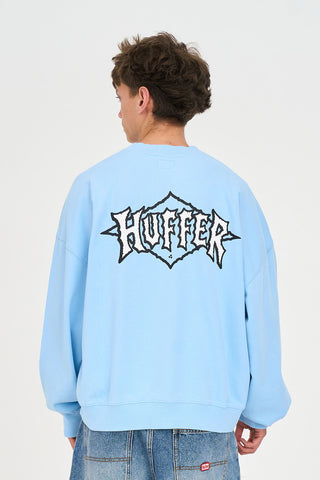 SUB CROP CREW 350/SWELL BAY BLUE