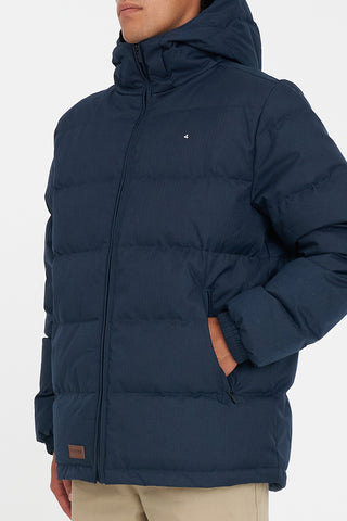MENS CLASSIC DOWN JACKET HRGBONE NAVY
