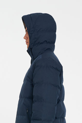 MENS CLASSIC DOWN JACKET HRGBONE NAVY