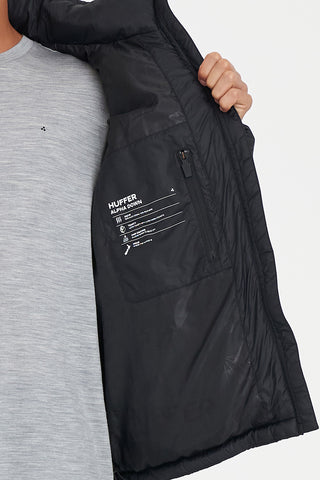 MENS ALPHA DOWN JKT BLACK