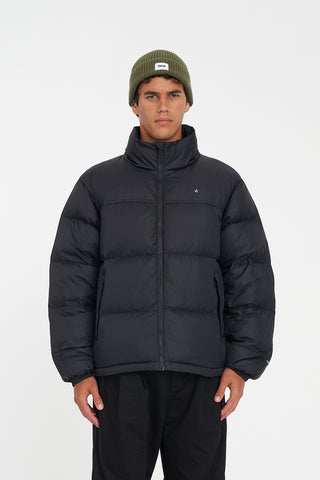 MENS ALPHA DOWN JKT BLACK