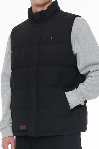 MENS HFR DOWN VEST BLACK