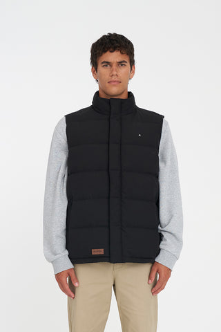 MENS CLASSIC DOWN VEST BLACK