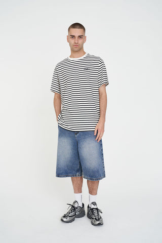 MENS OUI OUI SUP TEE BLACK/CHALK
