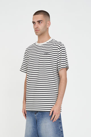 MENS OUI OUI SUP TEE BLACK/CHALK
