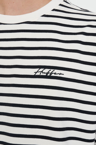MENS OUI OUI SUP TEE BLACK/CHALK