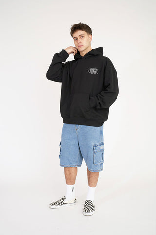 MENS SATURDAY HOOD/HOMIE BLACK