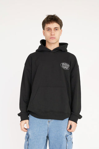 MENS SATURDAY HOOD/HOMIE BLACK