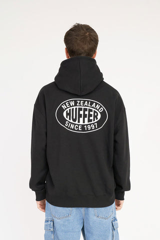 MENS SATURDAY HOOD/HOMIE BLACK