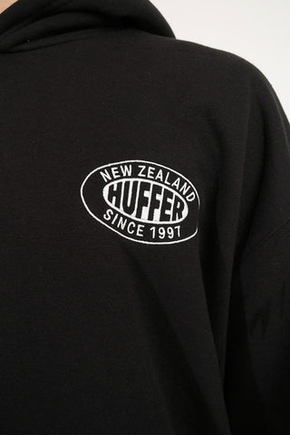 MENS SATURDAY HOOD/HOMIE BLACK