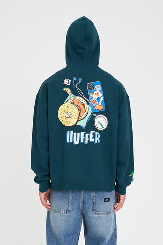 BLOCK HOOD 350/PLACE TO BE EMERALD